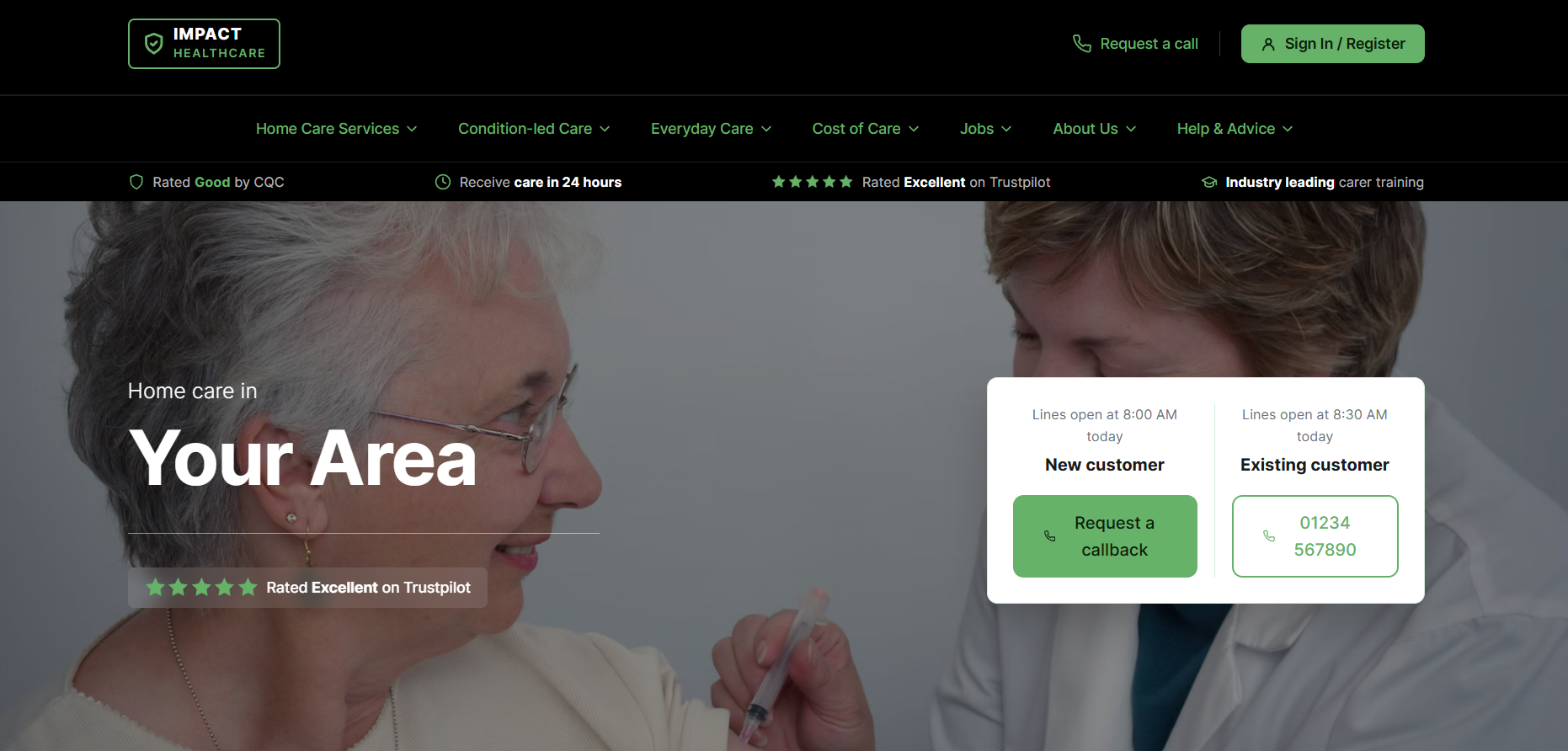 impacthealthcareconsultancy.co.uk