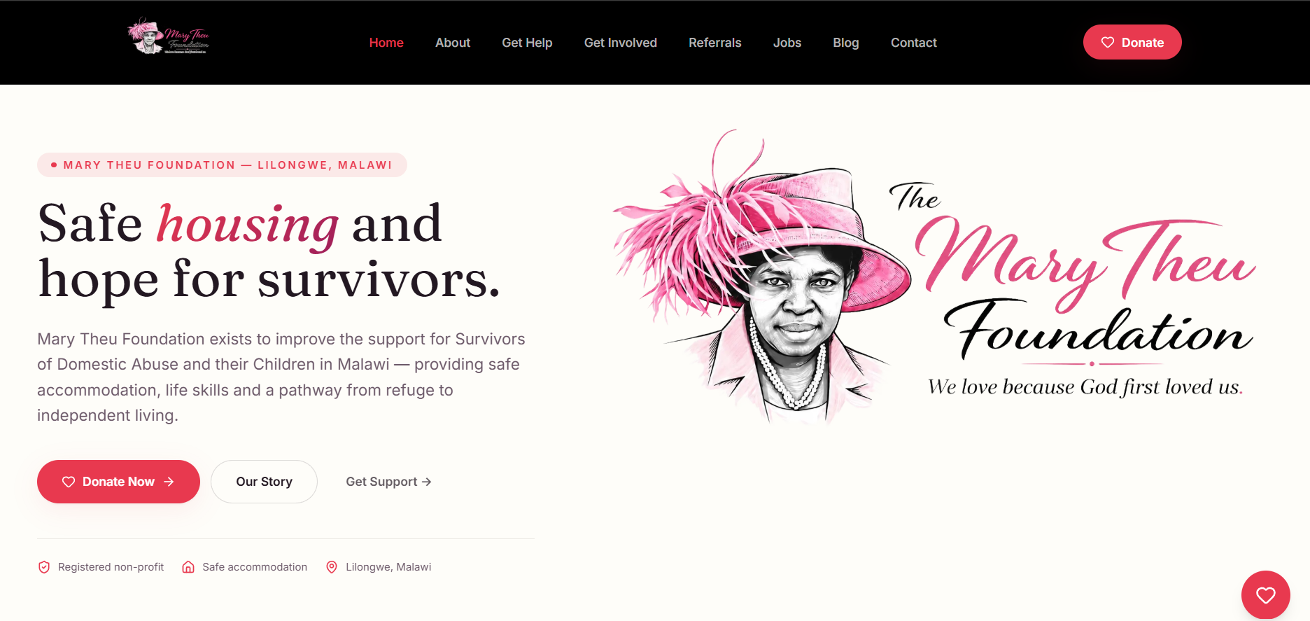 themarytheufoundation.org